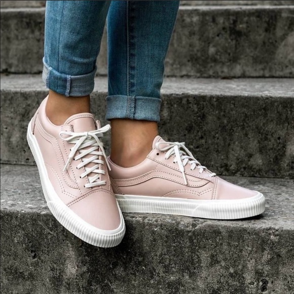 vans sepia rose old skool